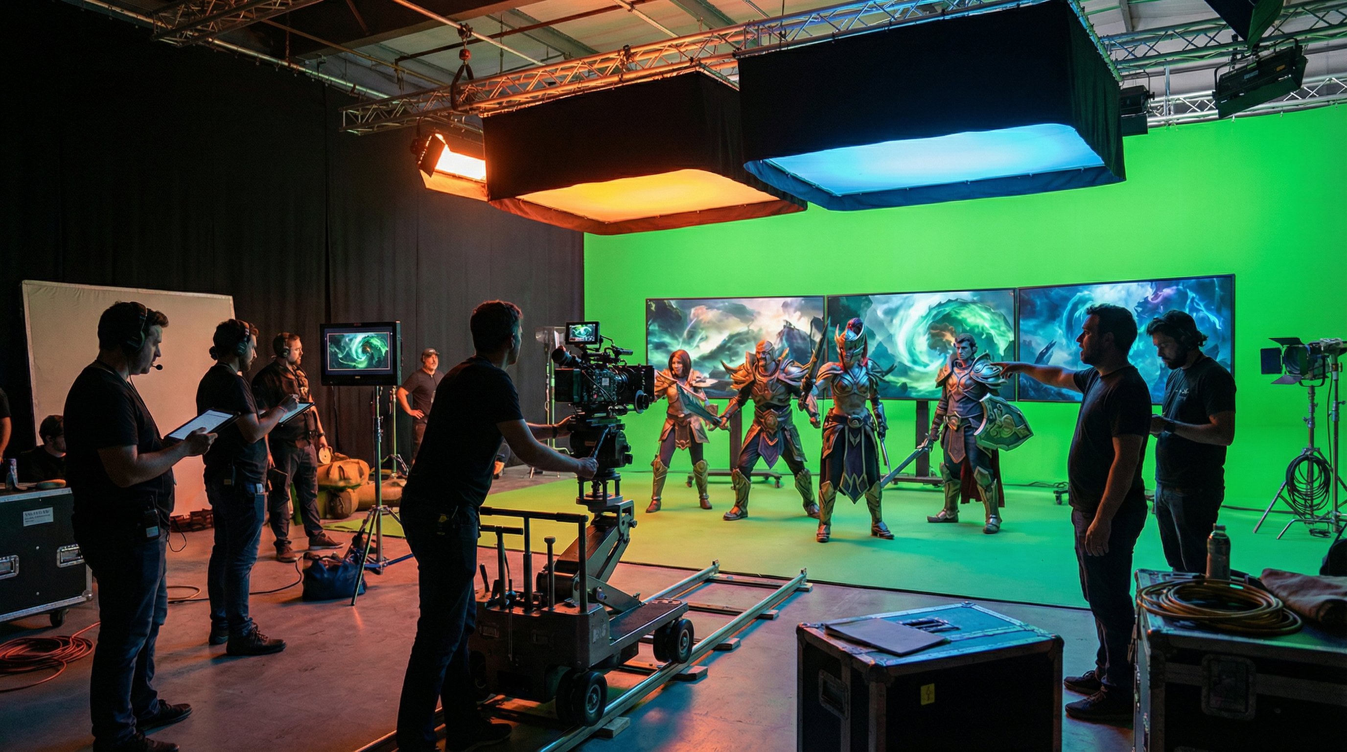 呦呦视频游戏MV拍摄视频